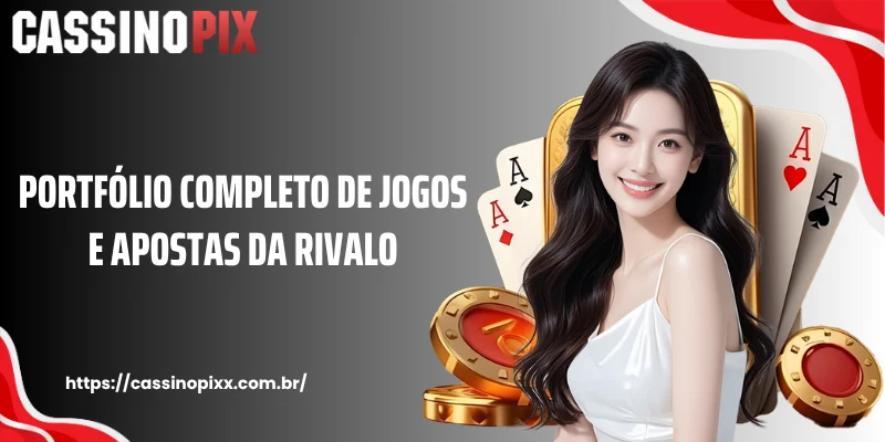 Portfólio completo de jogos e apostas da Rivalo