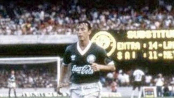 Divulgação Instagram/ Neto com a camisa do Palmeiras