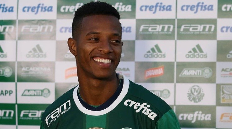 Tchê Tchê foi campeão Brasileiro em 2016 e nesta quarta-feira (21), relembrou sua passagem pelo Clube Alviverde. Foto: César Greco/ Palmeiras