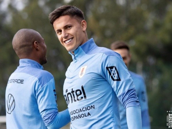 Foto: Divulgação/Federación Uruguaya de Fútbol – Brian Rodríguez já teve oportunidade de defender a Celeste