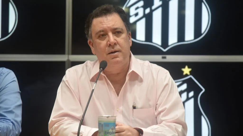 Marcelo Teixeira é o novo presidente do Santos. Foto: Ivan Storti/Santos FC