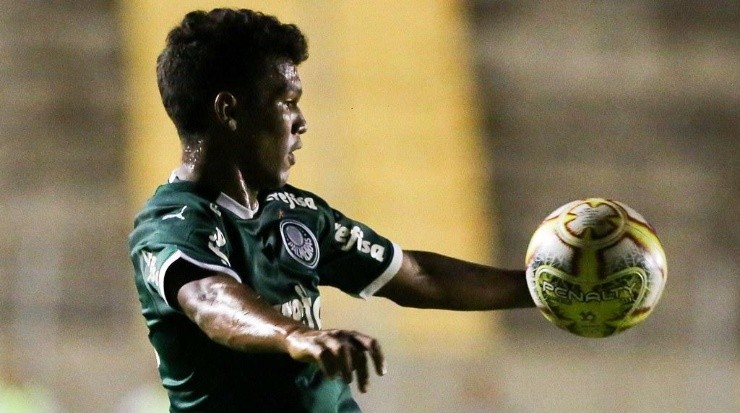 Gabriel Veron não deve mais jogar no Palmeiras. Foto: César Greco/ Palmeiras