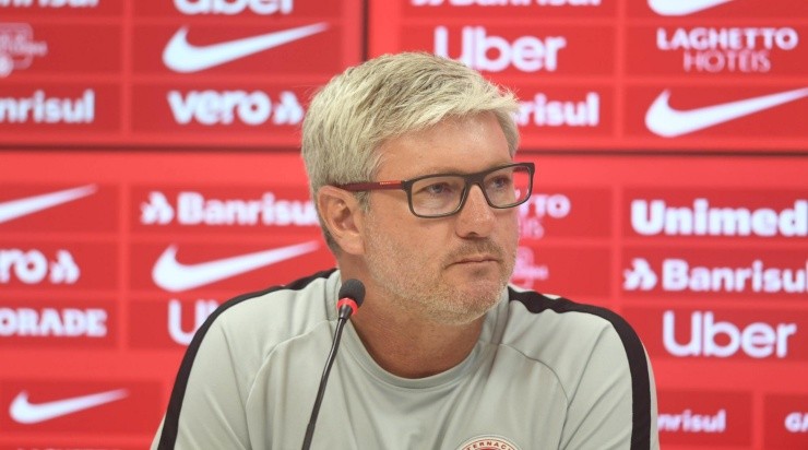 Odair Hellmann deve chegar ao Santos na primeira semana de dezembro. Foto: Ricardo Duarte/ Internacional
