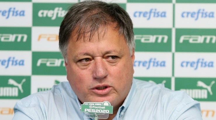Anderson Barros já tem conversas com Marcelo Lomba para renovar o contrato do goleiro. Foto: César Greco/ Palmeiras