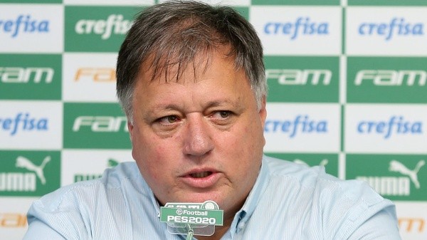 (Fotos: Fabio Menotti/Palmeiras) Palmeiras recebe a real sobre De La Cruz