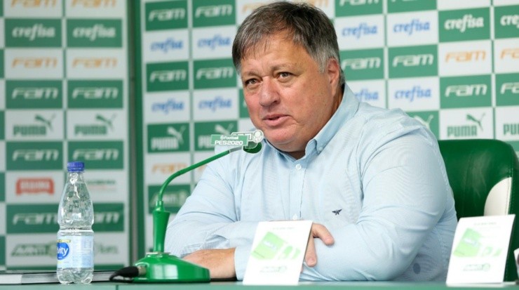 Anderson Barros tinha a intenção de contratar o atacante Paulinho ao Palmeiras. Foto: César Greco/ Palmeiras
