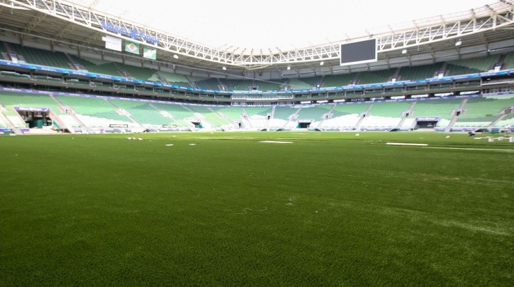 Palmeiras terá o Allianz Parque a sua disposição para a final do Paulistão. Foto: César Greco/ Palmeiras