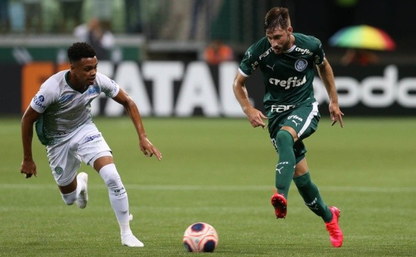 Foto: Cesar Greco – Viña foi campeão da Libertadores, Copa do Brasil e Paulistão pelo Palmeiras