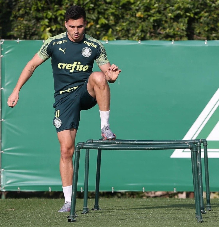 Luan Dias entrou em acordo com o Palmeiras e retirou o processo contra o Clube da justiça. Foto: C´rsar Greco/ Palmeiras