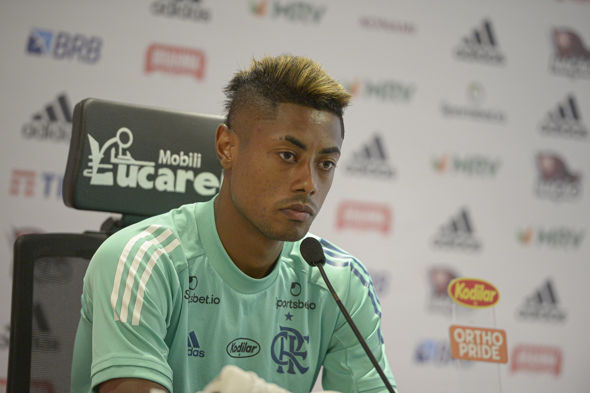 Foto: Alexandre Vidal / Flamengo – Bruno Henrique lesionou seriamente seu joelho em junho de 2022