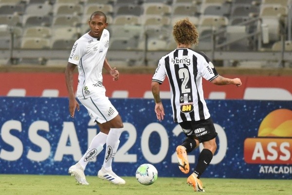 Foto: Ivan Storti/Santos FC – Wellington Tim só atuou pelo profissional do Santos em quatro partidas