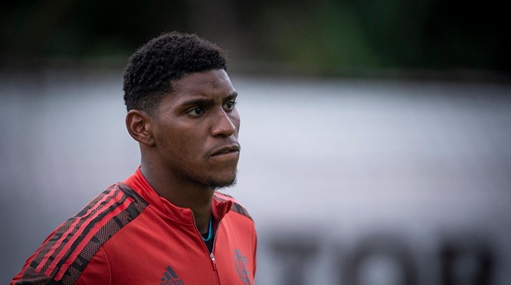 Hugo Souza ainda não sabe se ficará no Flamengo. Foto: Alexandre Vidal / Flamengo