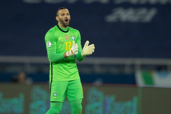 Foto: Lucas Figueiredo/CBF – Weverton foi o único jogador do Palmeiras convocado por Tite