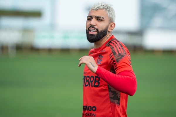 Flickr Oficial CR Flamengo/Alexandre Vidal | Gabigol em treino do Flamengo
