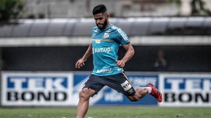 Felipe Jonatan é alvo do Corinthians para 2022. Foto: Ivan Storti/ Santos