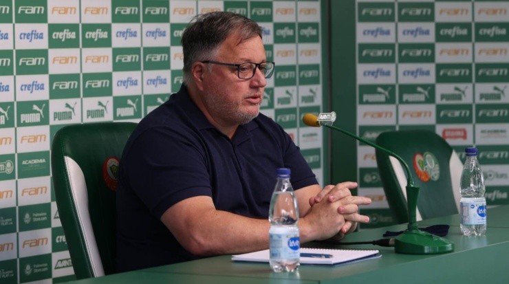 Anderson Barros foi informado sobre interesse de clube do leste europeu em Breno Lopes. Foto: César Greco/ Palmeiras