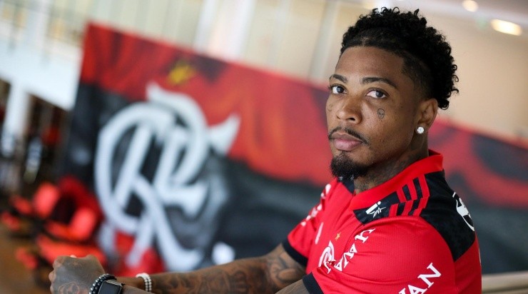 Vampeta gostaria deMarinho no Corinthians. Foto: Alexandre Vidal/ Flamengo