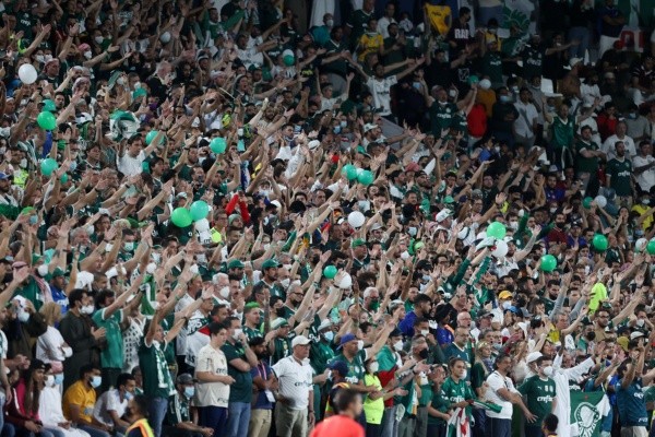 Foto: Fabio Menotti – Torcida do Palmeiras foi bastante elogiada por técnico do Chelsea em entrevista à TNT Sports Brasil