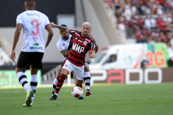 Foto: Flickr Oficial CR Flamengo/Marcelo Cortes     Arrascaeta pode ser desfalque do Flamengo no 1º jogo da final do Campeonato Carioca