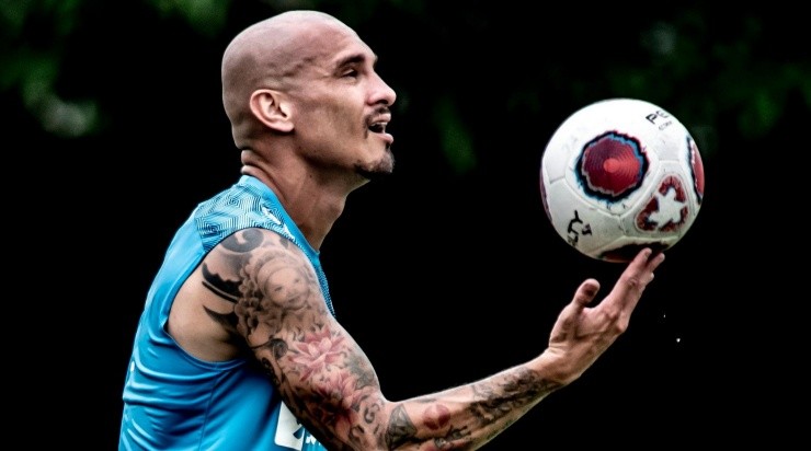 Maicon quer um time mais competitivo para a sequência da temporada. Foto: Ivan Storti/ Santos