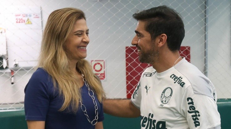 Leila Pereira quer que o Palmeiras termine o ano com 120 mil sócio torcedores e pediu para o Abel ser o novo garoto propaganda do Avanti