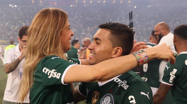 Leila Pereira ainda não renovou o contrato de Dudu. Foto: César Greco/ Palmeiras