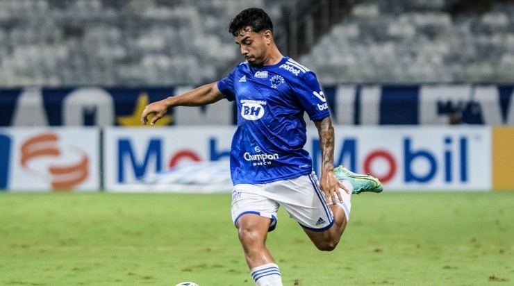 Matheus Bidu pode jogar no Palmeiras em 2023. Foto: Gustavo Aleixó/ Cruzeiro