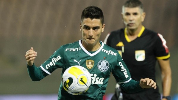 Foto: Cesar Greco – Atuesta ainda não mostrou o desempenho na Colômbia no Palmeiras, com só 2 assistências em 2022