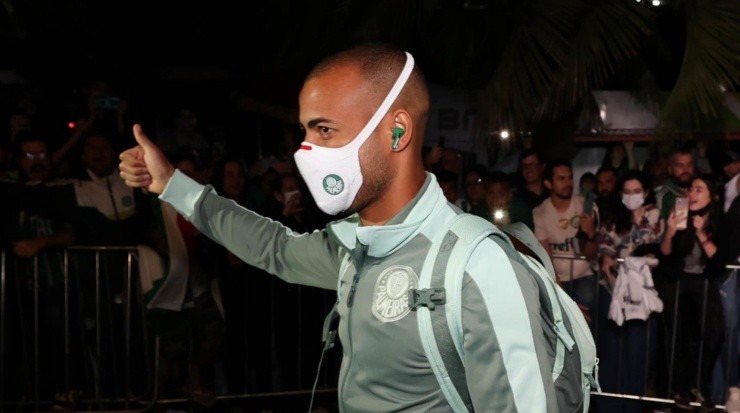 Mayke quer fazer mais história no Palmeiras. Foto: César Greco/ Palmeiras