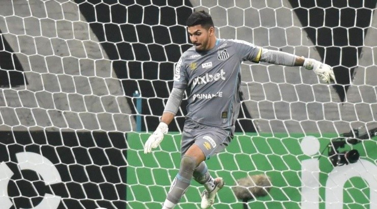 João Paulo e Marcos Leonardo foram os únicos que passaram ilesos das críticas de Fabián Bustos. Foto: Ivan Storti/ Santos FC