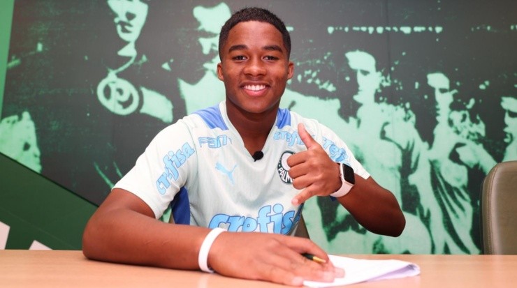 Foto: Fabio Menotti/Palmeiras/Divulgação - O jovem do Verdão já foi vendido ao Real Madrid