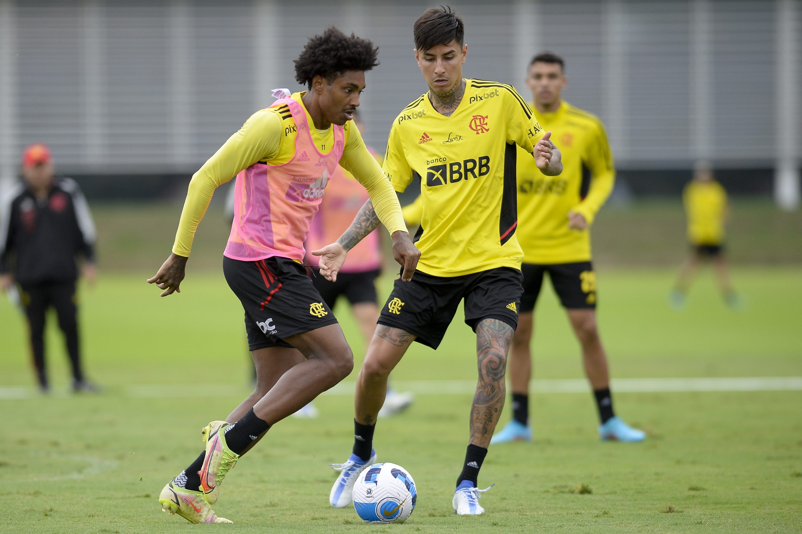 Flickr Oficial do time: Marcelo Cortes/Flickr Oficial Flamengo – Pulgar não deve ser relacionado contra o Corinthians