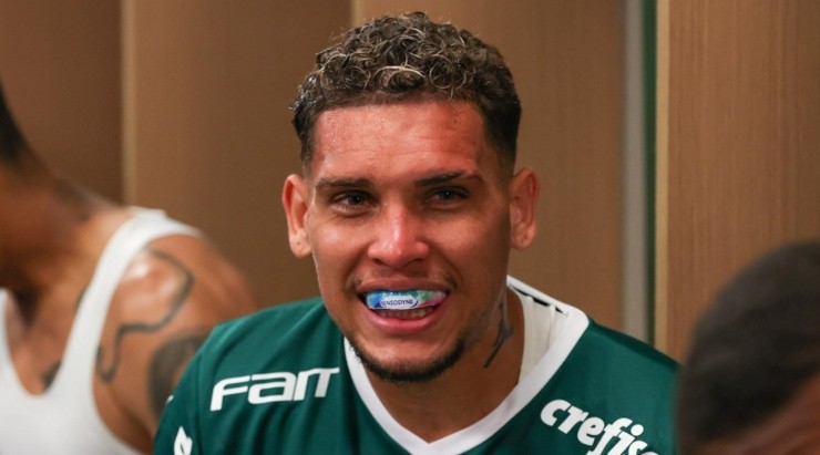 Rafael Navarro não deve trocar o Palmeiras pelo Internacional. Foto: César Greco/ Palmeiras