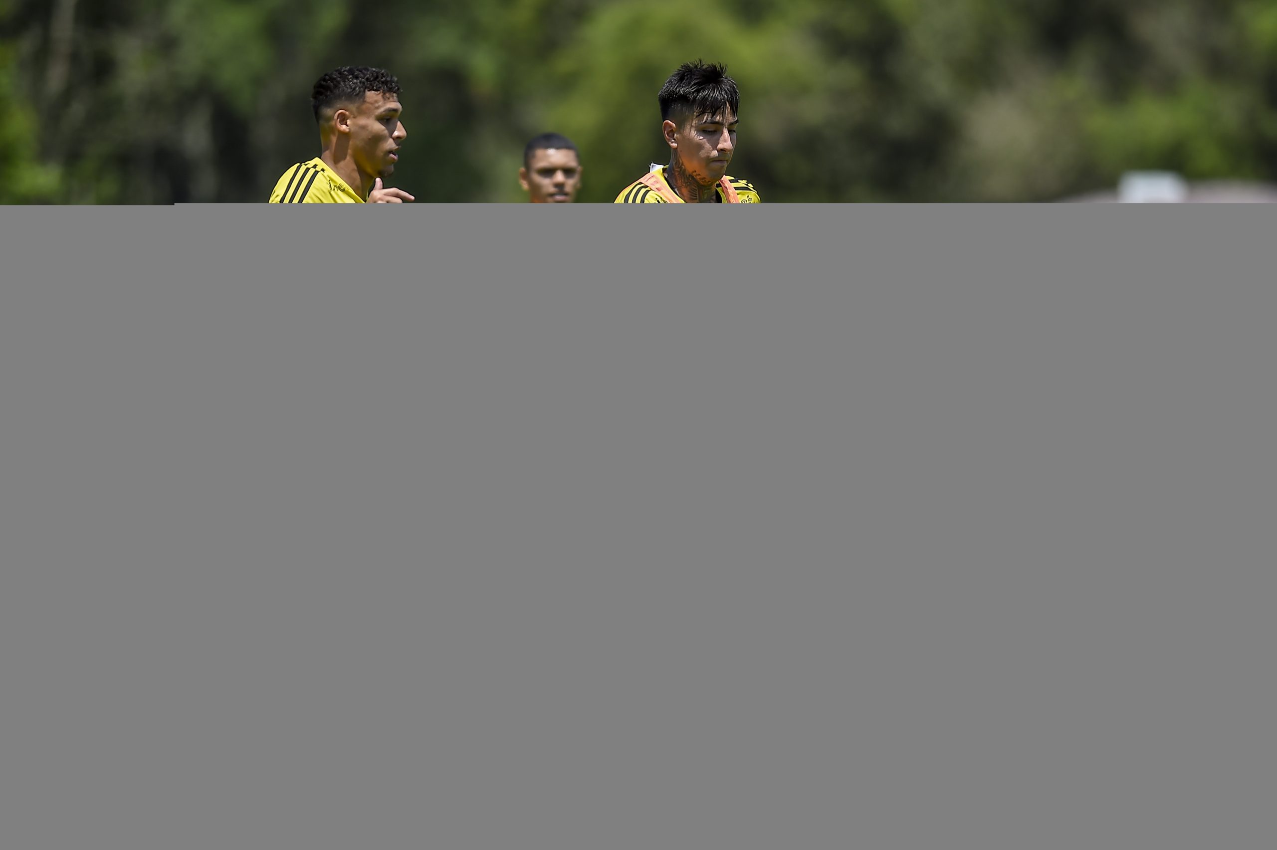 Marcelo Cortes/Flamengo – Pulgar volta a treinar com o Flamengo