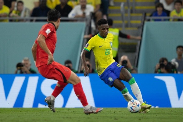 Divulgação: Lucas Figueiredo/CBF – Torcedores do Real comparam Endrick a Vini Jr