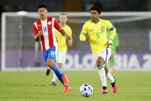Foto: Rafael Ribeiro/CBF – Andrey Santos virou sonho de consumo dos palmeirenses