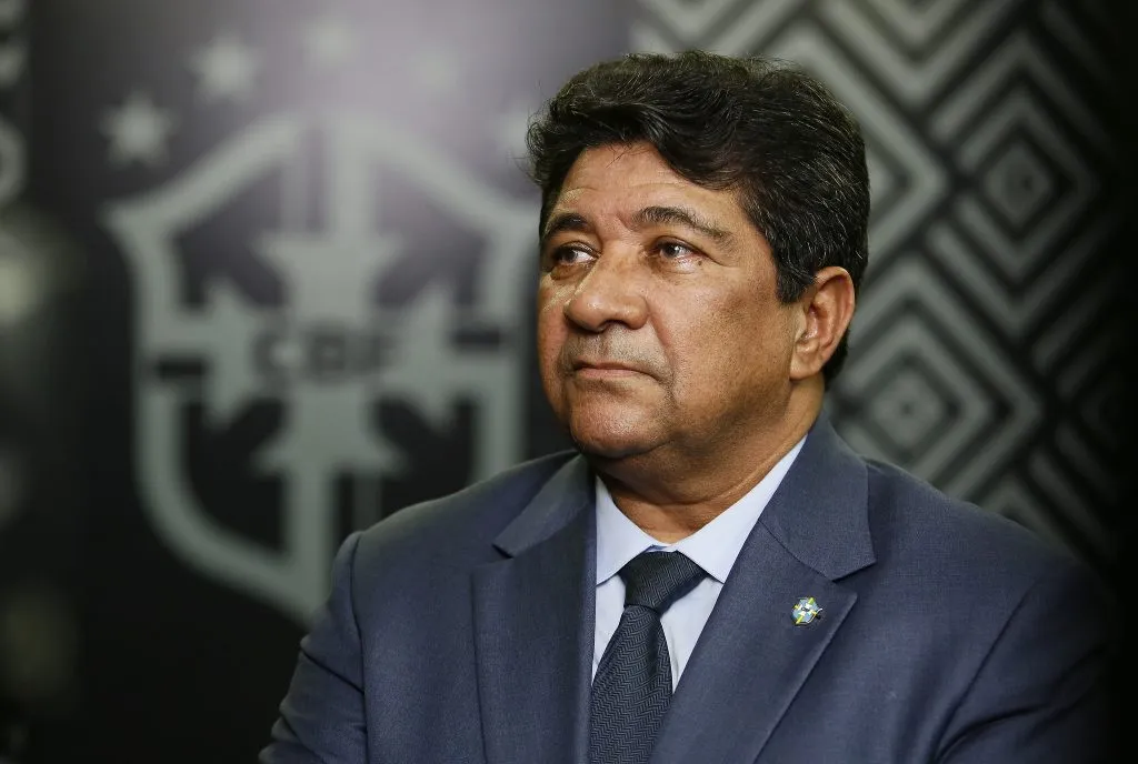Foto: Rafael Ribeiro / CBF | Ednaldo Rodrigues ainda encara Ancelotti como plano A