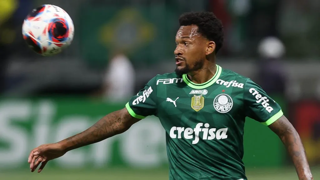 Jaílson em ação pelo Verdão. Ele não conseguiu uma sequência de bom desempenho e Abel dispensou –  (Foto: Cesar Greco/Palmeiras/by Canon)