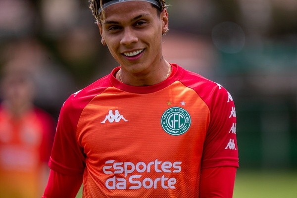 Foto: Thomaz Marostegan/Guarani FC – Richard Ríos tem contrato com o Guarani até dezembro, mas tem sondagem de Timão e outros clubes da Série A