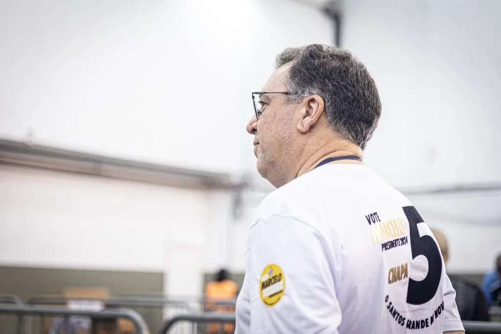 Marcelo Teixeira já se movimenta para reforçar o Santos. Fotos: Raul Baretta/ Santos FC.