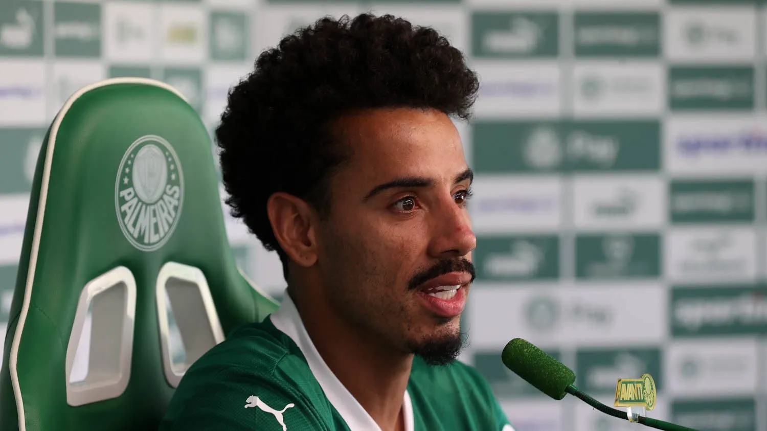 Lucas Evangelista no Palmeiras - Foto: Cesar Greco/Palmeiras/by Canon