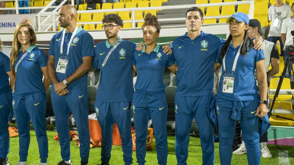 Comissão técnica da Seleção Brasileira Feminina Sub-17