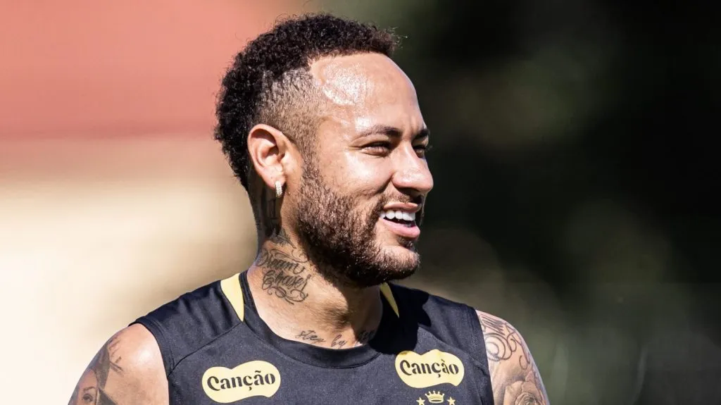 Neymar, jogador do Santos