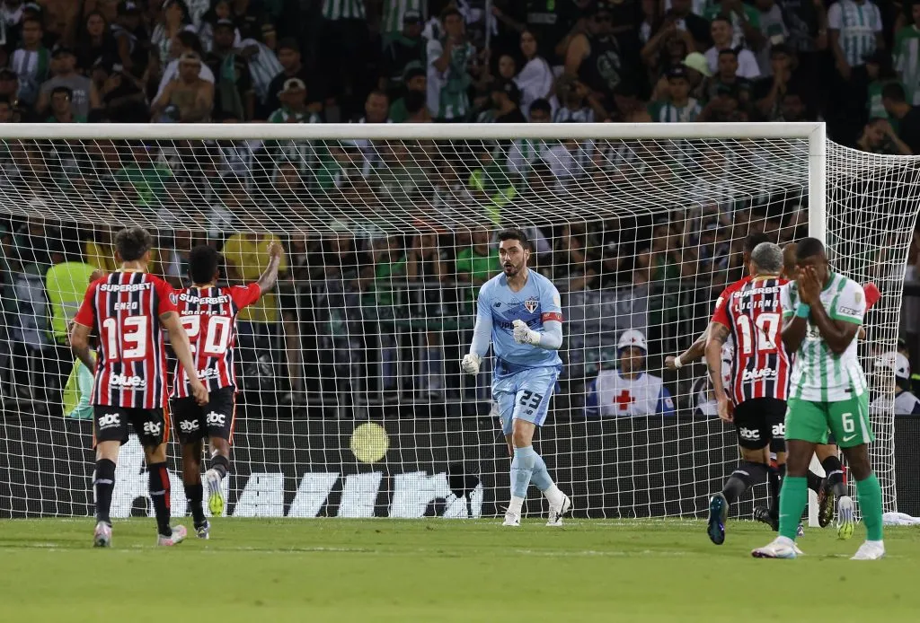 Atlético Nacional x São Paulo – Créditos: Rubens Chiri/Saopaulofc.net