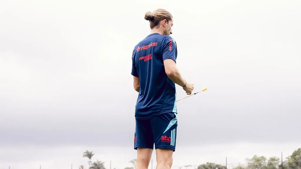 Empresário de Filipe Luís busca ida para o jogador visando o Atlético de Madrid – Foto:Adriano Fontes/Flamengo