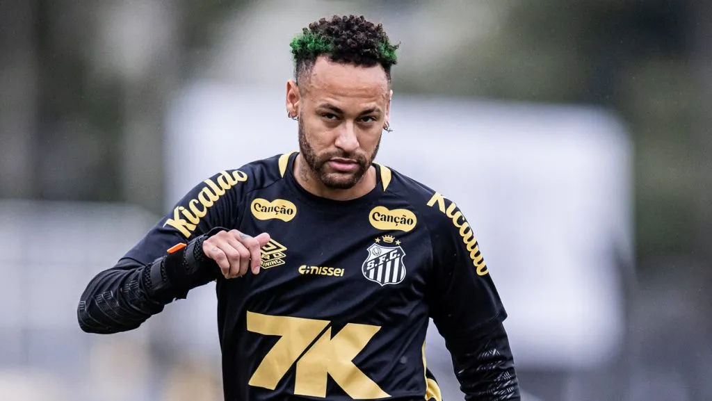 Neymar não deve ser convocado, segundo o ChatGPT – Fotos: Raul Baretta/ Santos FC.