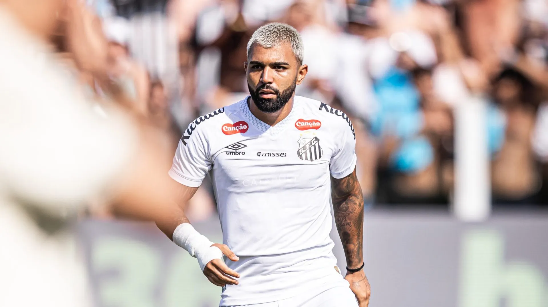 Gabigol, jogador do Santos. Fotos: Raul Baretta/ Santos FC.