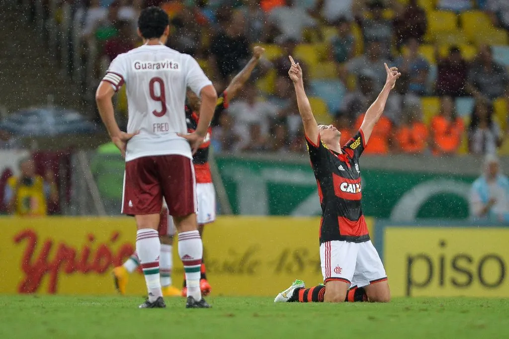 Jonas no Fla-Flu de 2015. Pedro Martins/AGIF.