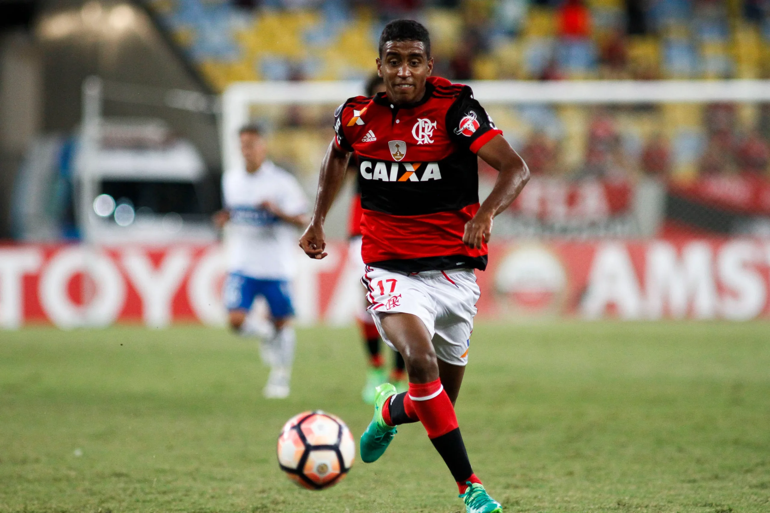 Gabriel jogou no Flamengo entre 2012 e 2017. Foto: Luciano Belford/AGIF.