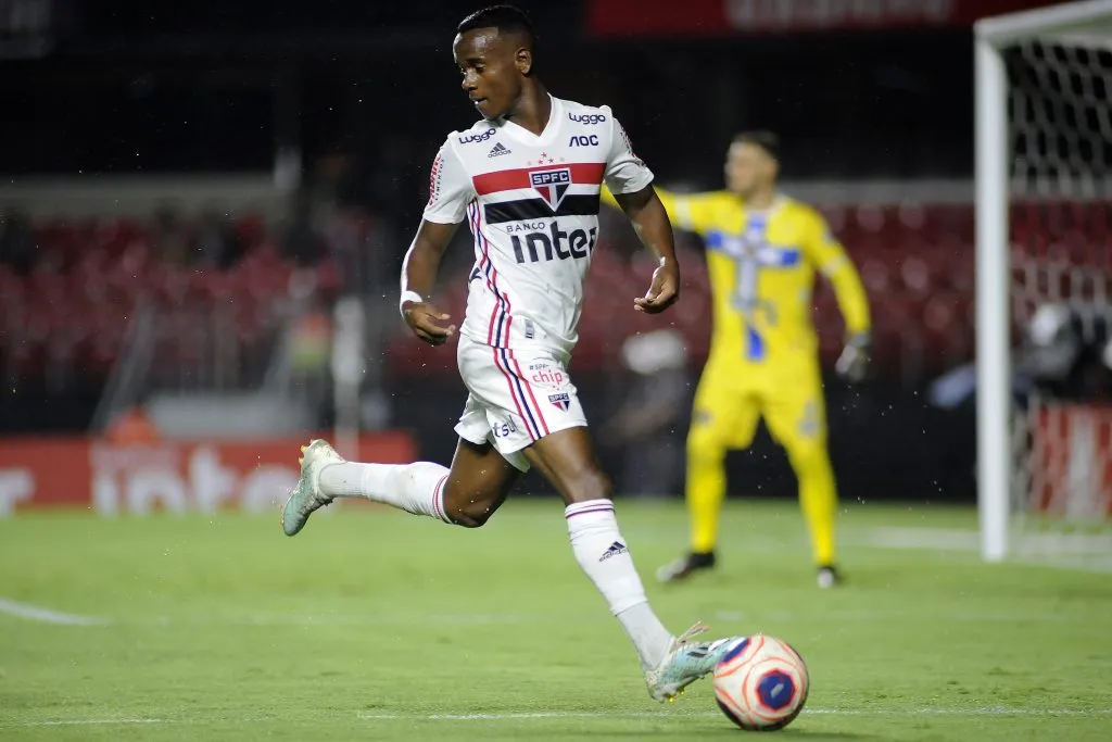 Helinho quando jogava pelo São Paulo – Foto: Alan  Morici/AGIF